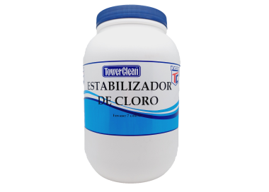 Optimiza el cloro con estabilizador de 7 lb Tower Clean