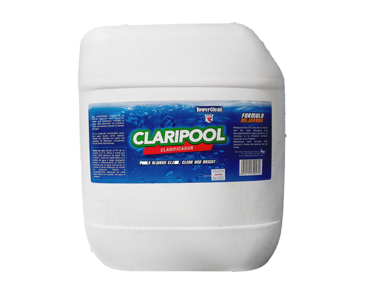 CLARIPOOL – Clarificador Profesional para Piscinas (5 Galones) CARBOYA