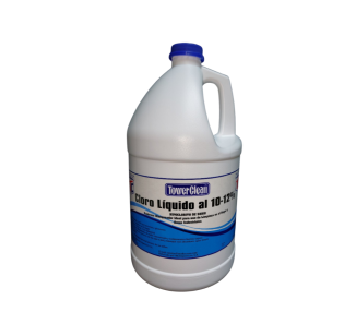 Cloro liquido 10 12% hipoclorito de sodio  Tower Clean Moderna Comercial